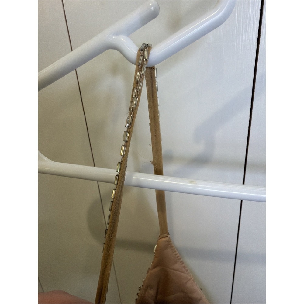 Sherri  Hill dress Bugle Beaded Size 4 NWT Nude Short Mini Sexy Party Cruise - Picture 6 of 15